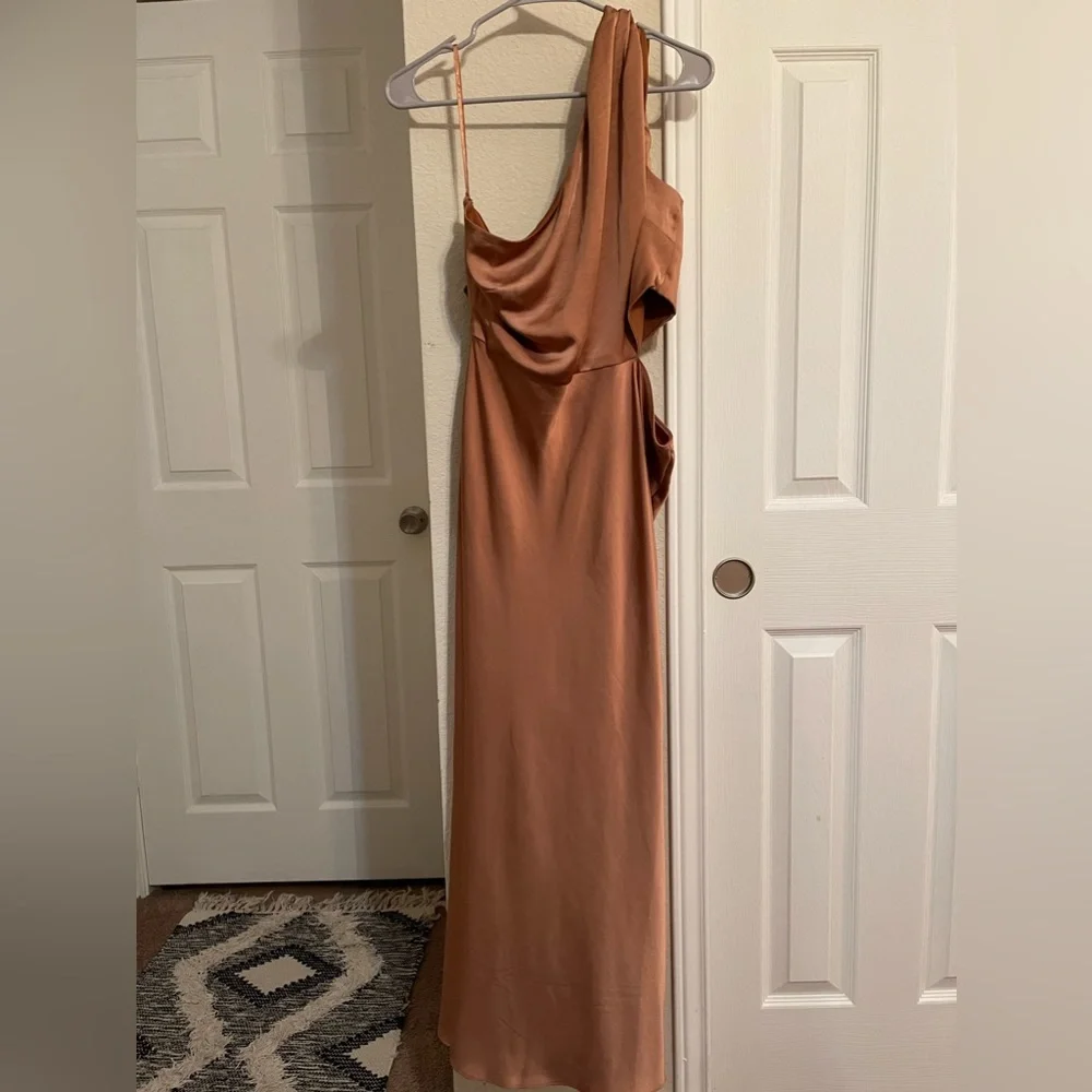 Sachin + Babi Ambra Dress Brown - Picture 2 of 10